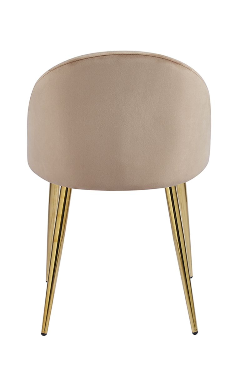 Pack 6 Cadeiras Vint Veludo Golden - Packs Cadeiras Sala Jantar