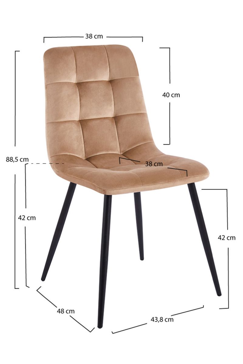 Cadeira Stuhl Veludo - Cadeiras Sala Jantar Cadeira Stuhl Veludo - Cadeiras Sala Jantar