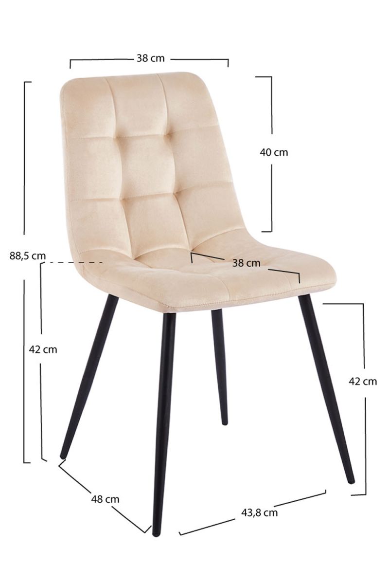 Cadeira Stuhl Veludo - Cadeiras Sala Jantar Cadeira Stuhl Veludo - Cadeiras Sala Jantar