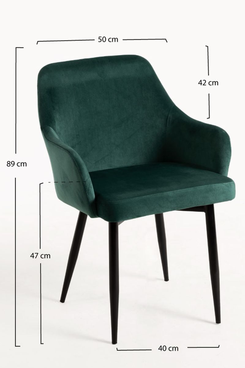 Cadeira Puan Veludo - Cadeiras Sala Jantar Cadeira Puan Veludo - Cadeiras Sala Jantar