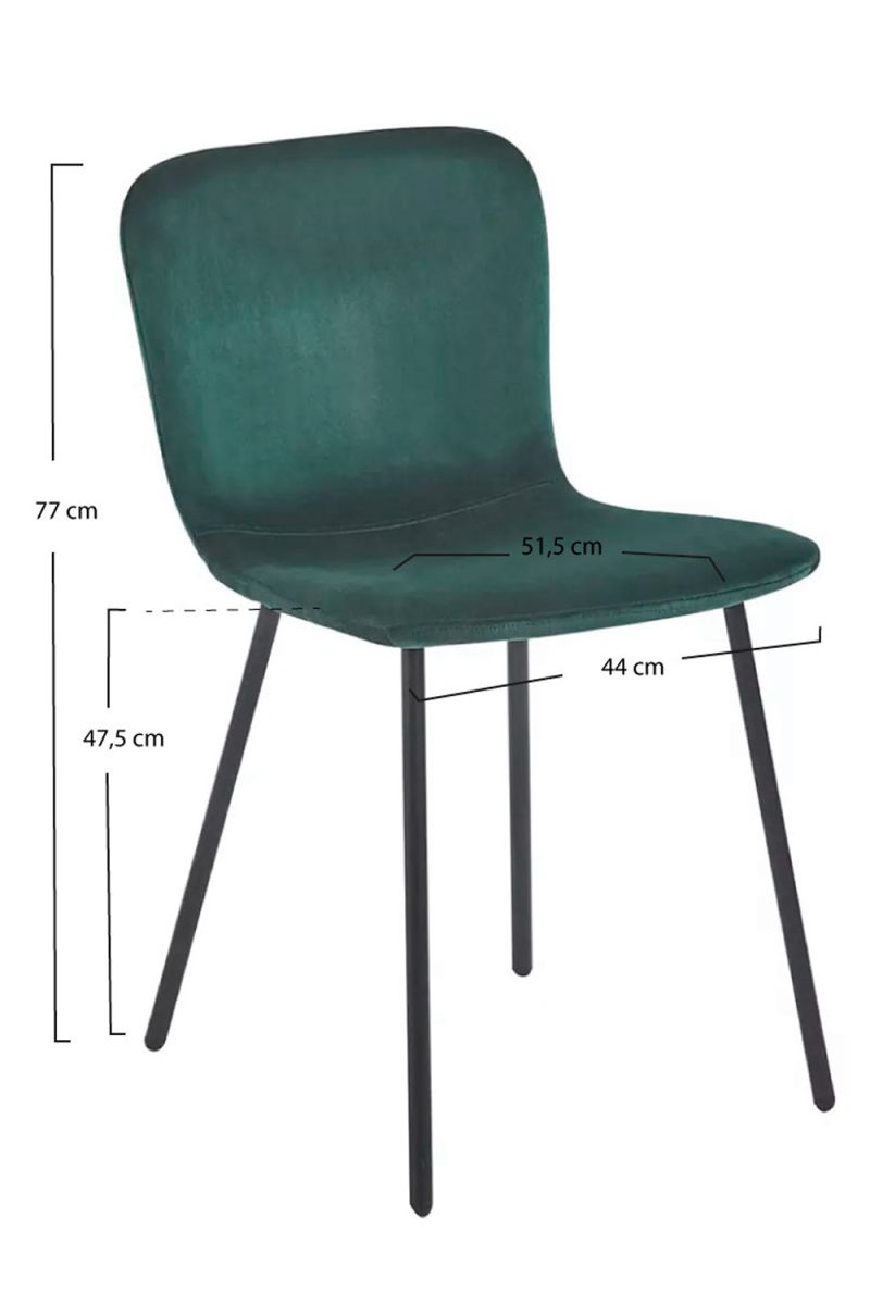 Cadeira Welna Veludo - Cadeiras Sala Jantar Cadeira Welna Veludo - Cadeiras Sala Jantar