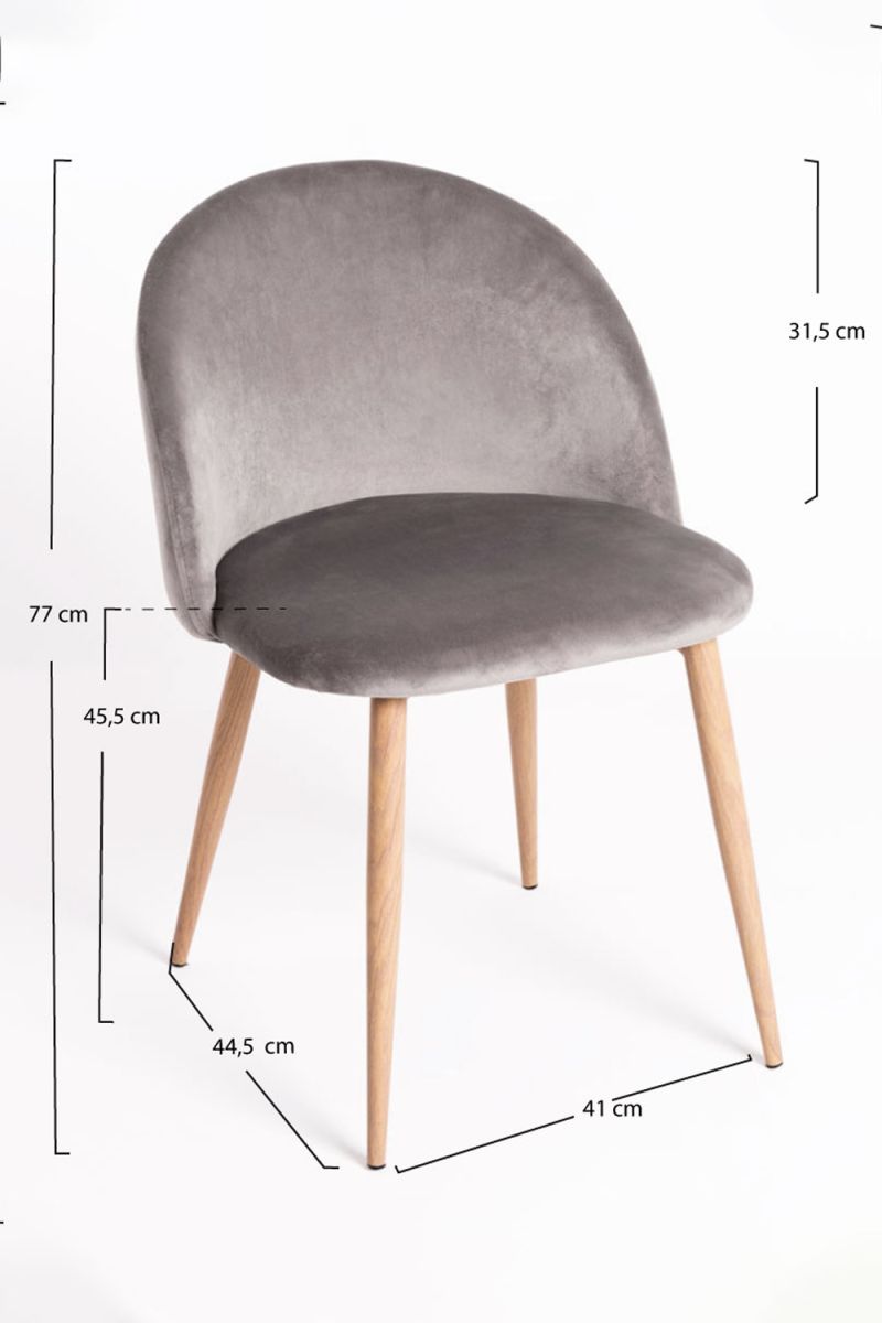 Cadeira Vint Veludo - A Cadeira de Sala de Jantar Perfeita Cadeira Vint Veludo - A Cadeira de Sala de Jantar Perfeita