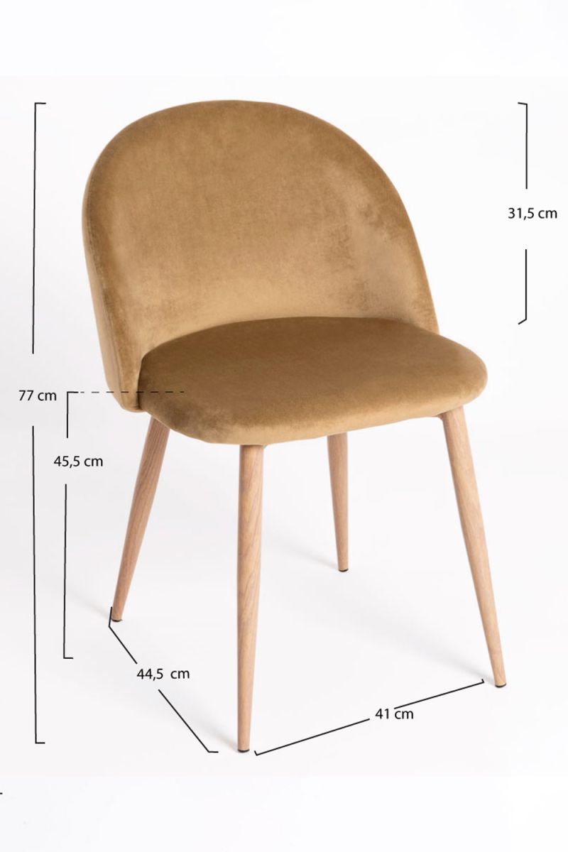 Cadeira Vint Veludo - A Cadeira de Sala de Jantar Perfeita Cadeira Vint Veludo - A Cadeira de Sala de Jantar Perfeita