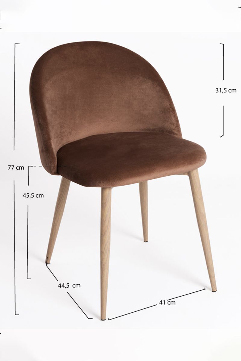 Cadeira Vint Veludo - A Cadeira de Sala de Jantar Perfeita Cadeira Vint Veludo - A Cadeira de Sala de Jantar Perfeita