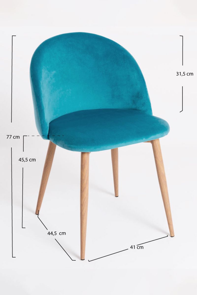 Cadeira Vint Veludo - A Cadeira de Sala de Jantar Perfeita Cadeira Vint Veludo - A Cadeira de Sala de Jantar Perfeita