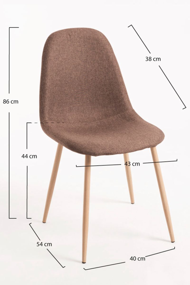Cadeira Teok Tecido - Cadeiras Sala Jantar Cadeira Teok Tecido - Cadeiras Sala Jantar