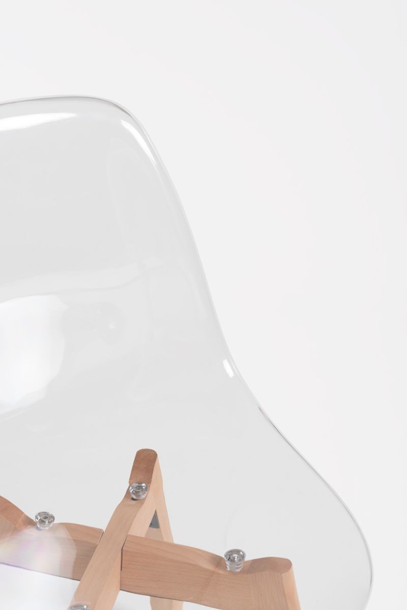 Pack 4 Cadeiras Kelen Transparentes - Packs Cadeiras Sala Jantar