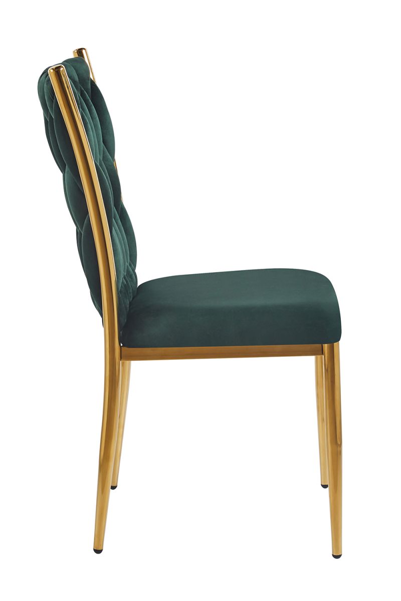 Cadeira Wiwen Golden Veludo - Cadeiras Sala Jantar Cadeira Wiwen Golden Veludo - Cadeiras Sala Jantar
