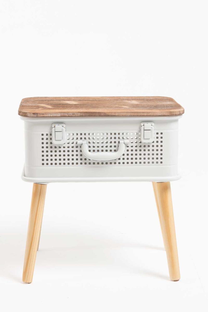 Mesa de cabeceira Torix 39x26x17 cm - Mesas Auxiliares Mesa de cabeceira Torix 39x26x17 cm - Mesas Auxiliares