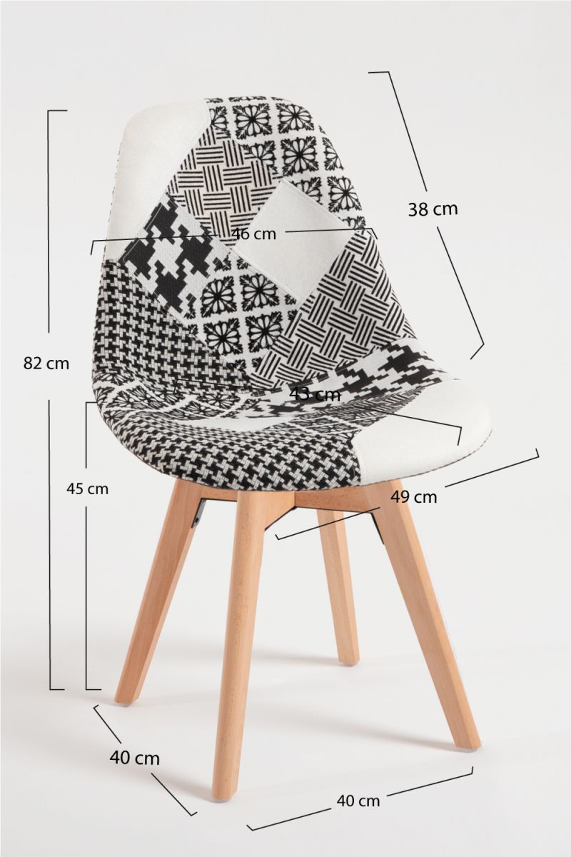 Cadeira Synk Patchwork - A Cadeira Patchwork mais Inovadora