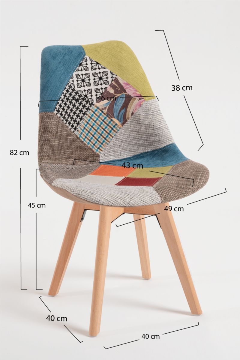 Cadeira Synk Patchwork - A Cadeira Patchwork mais Inovadora