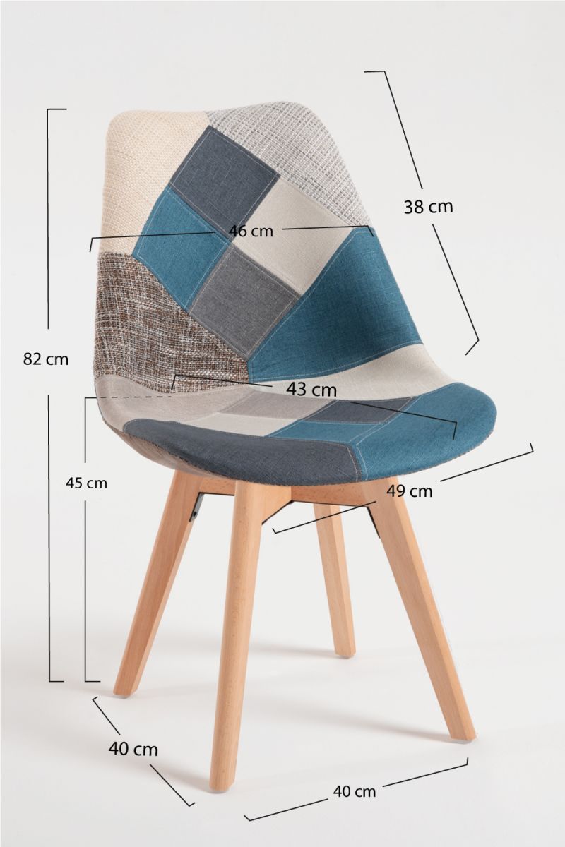Cadeira Synk Patchwork - A Cadeira Patchwork mais Inovadora