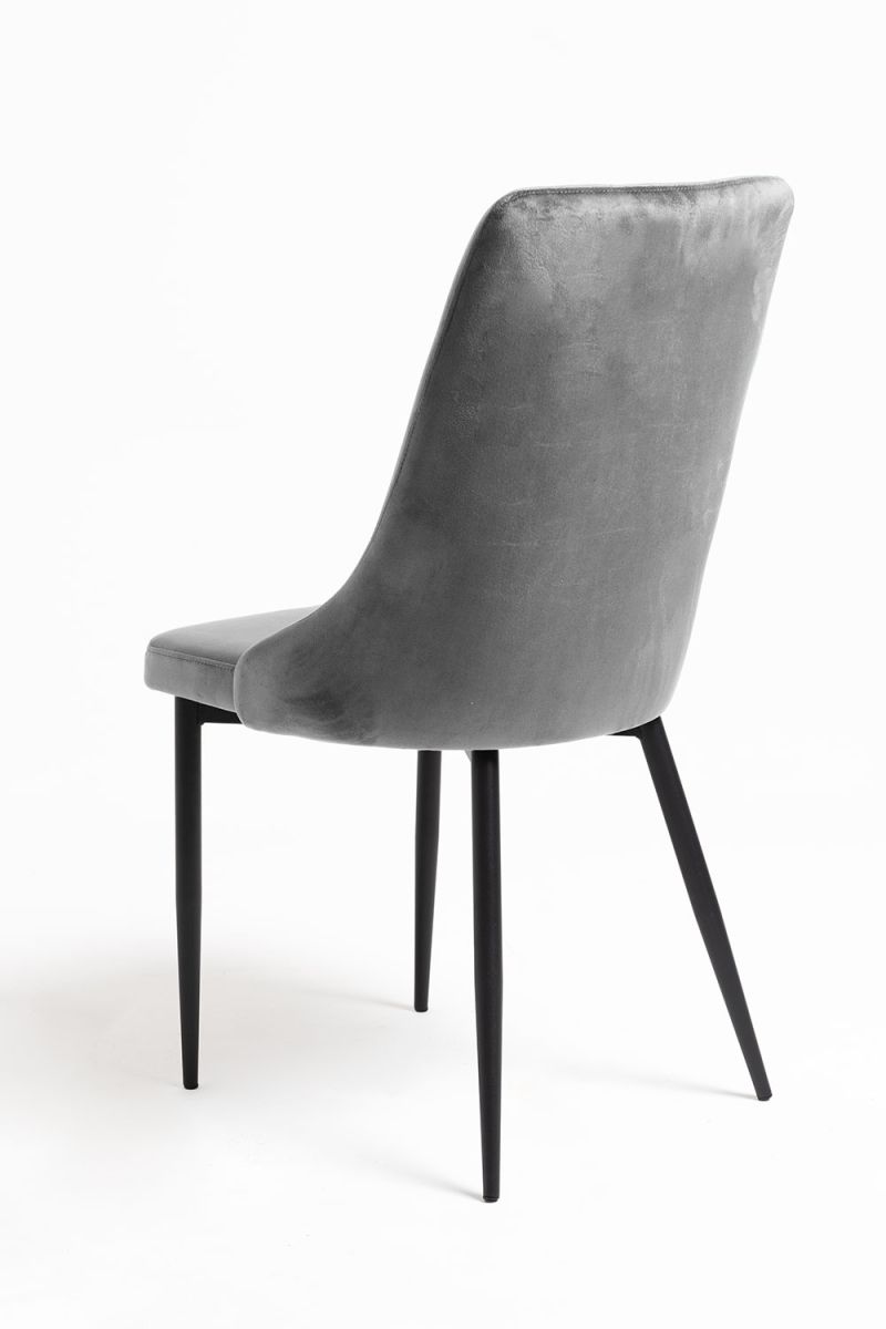 Cadeira Dolphin Black Veludo - Cadeiras Sala Jantar Cadeira Dolphin Black Veludo - Cadeiras Sala Jantar
