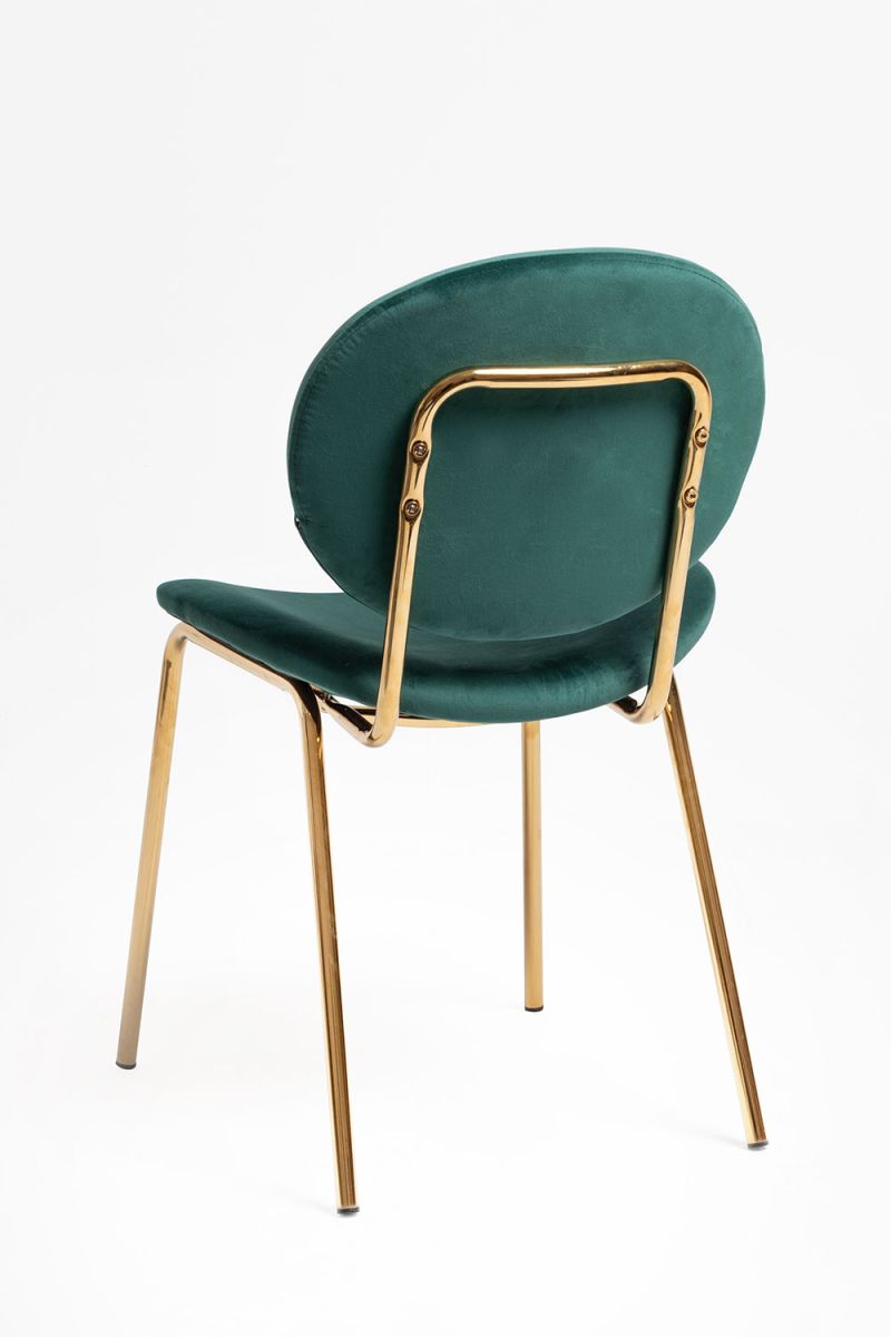 Cadeira Lenor Golden Veludo - Cadeiras Sala Jantar Cadeira Lenor Golden Veludo - Cadeiras Sala Jantar