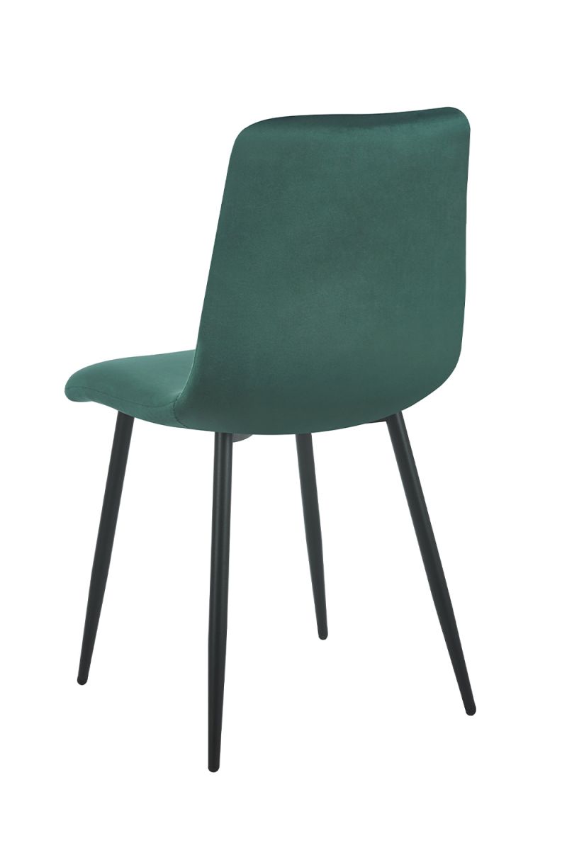 Cadeira Kisa Black Veludo - Cadeiras Sala Jantar
