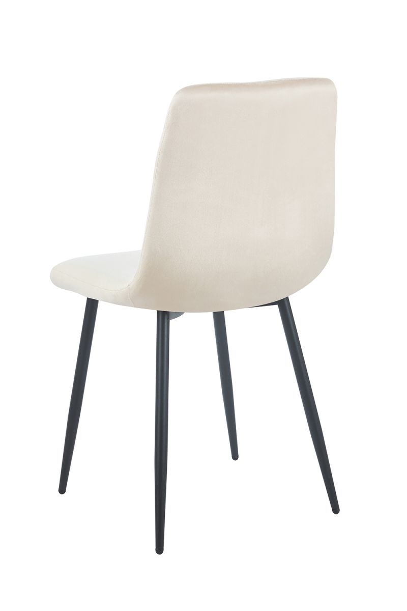 Cadeira Kisa Black Veludo - Cadeiras Sala Jantar