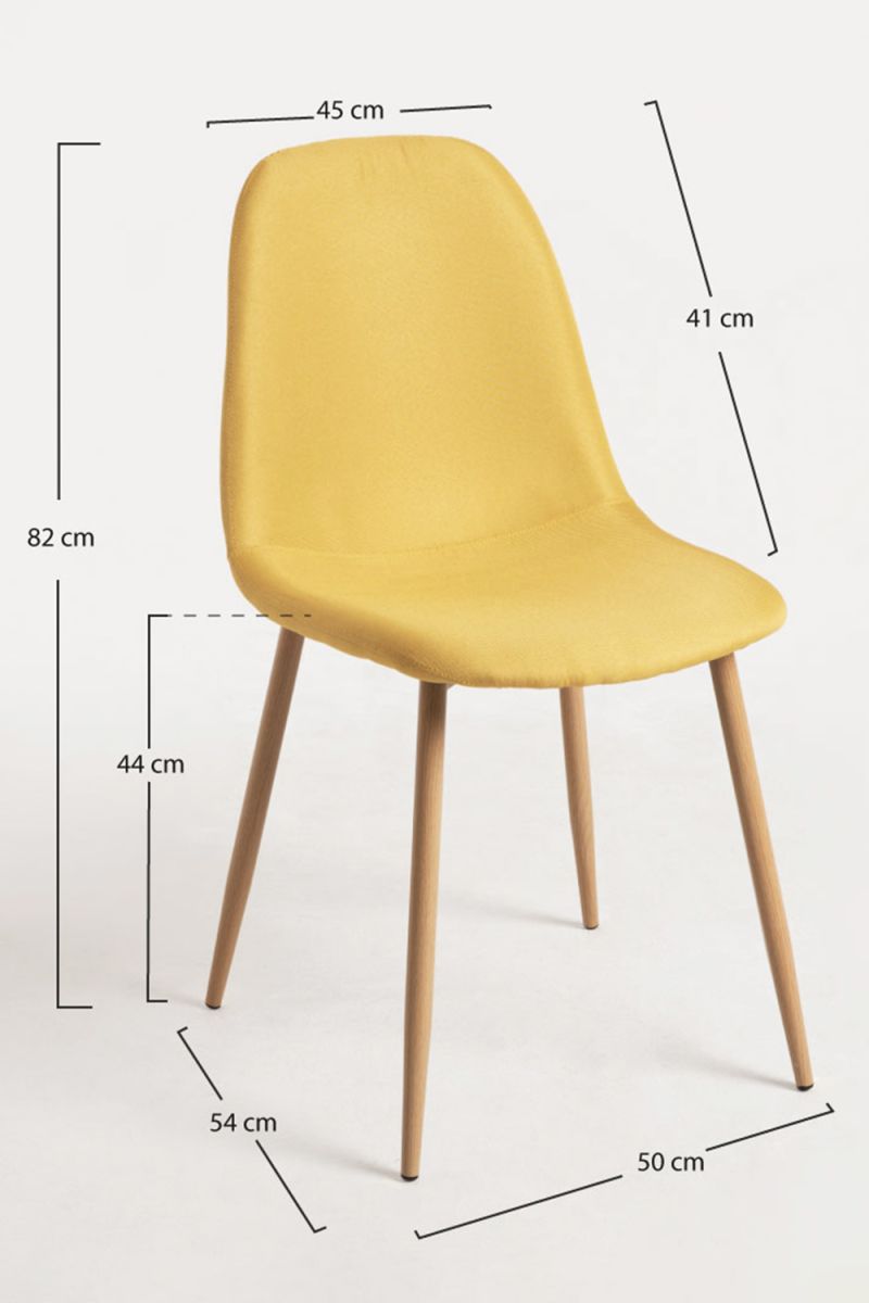 Pack 6 Cadeiras Teok Tecido - Packs Cadeiras Sala Jantar Pack 6 Cadeiras Teok Tecido - Packs Cadeiras Sala Jantar