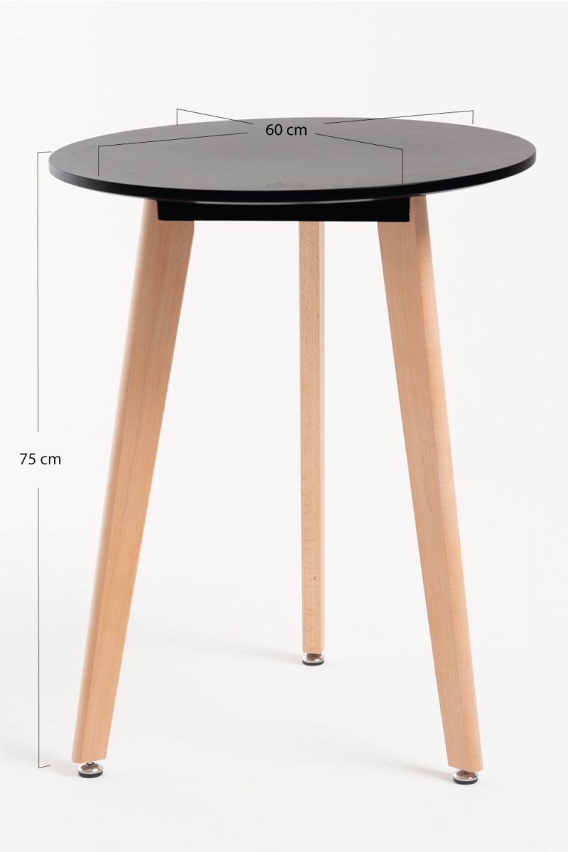Mesa Synk Redonda 60 cm - Mesas Sala Jantar Mesa Synk Redonda 60 cm - Mesas Sala Jantar