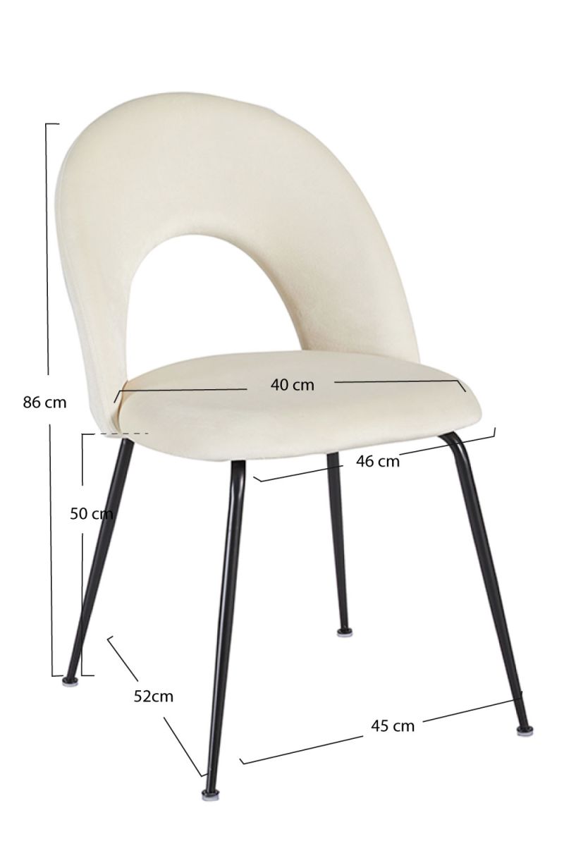 Pack 6 Cadeiras Dawa Black Veludo - Packs Cadeiras Sala Jantar Pack 6 Cadeiras Dawa Black Veludo - Packs Cadeiras Sala Jantar