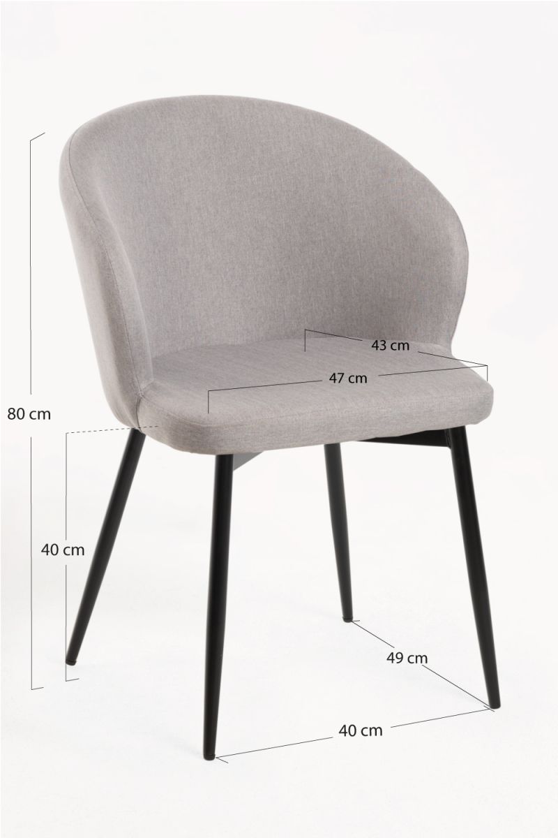 Cadeira Cusa Tecido: La Cadeira de Sala de Jantar Definitiva Cadeira Cusa Tecido: La Cadeira de Sala de Jantar Definitiva