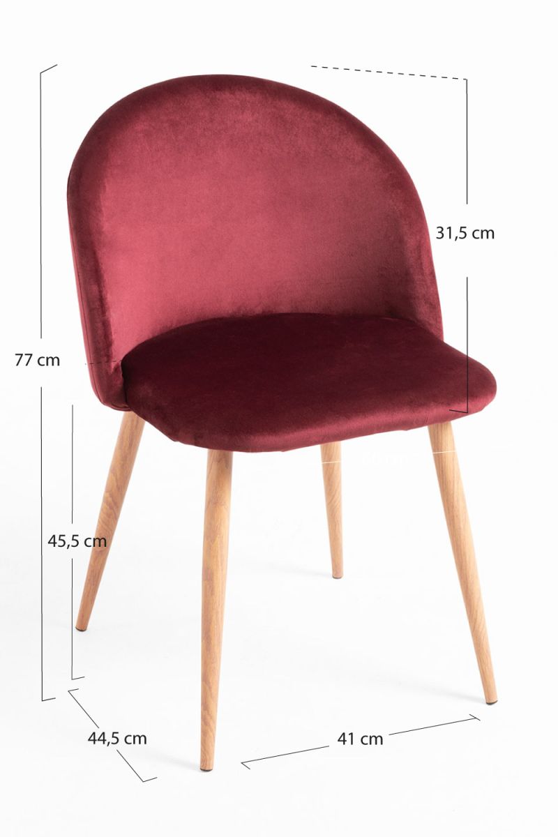 Cadeira Vint Veludo - A Cadeira de Sala de Jantar Perfeita Cadeira Vint Veludo - A Cadeira de Sala de Jantar Perfeita