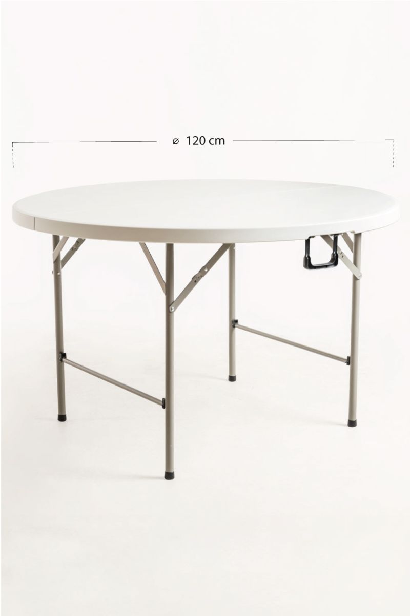 Mesa Resin Redonda 120 cm Mesa Resin Redonda 120 cm