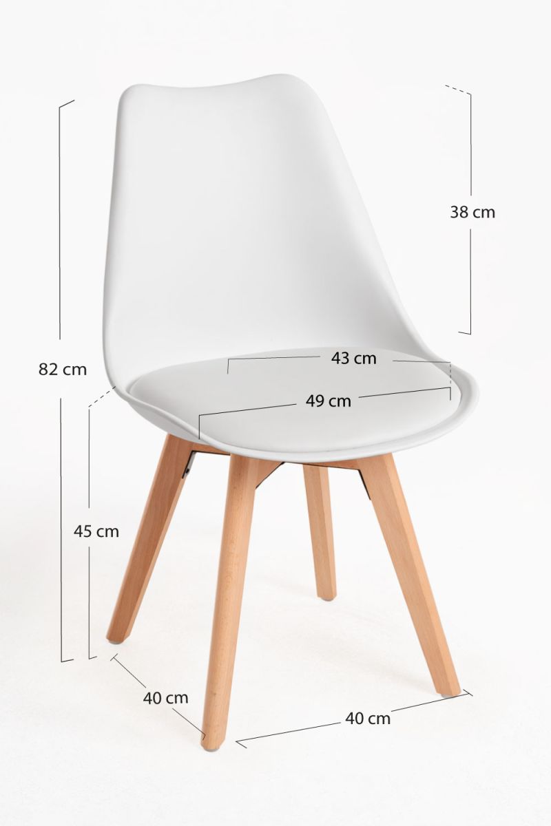 Cadeira Synk Basic - Nossa Cadeira Nórdica Perfeita