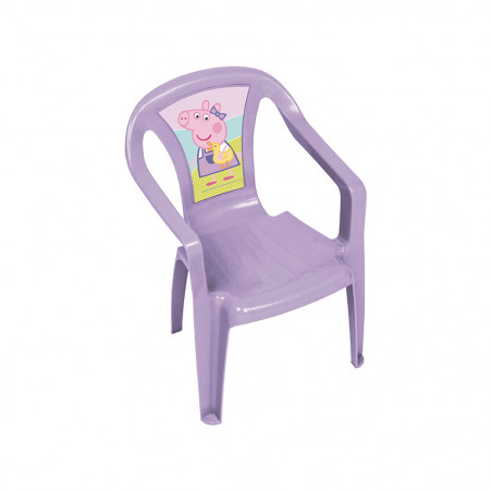 Cadeira PP Monoblock Peppa Pig - 1