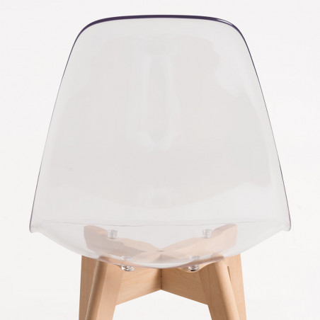 Cadeira Kelen Transparente - 6