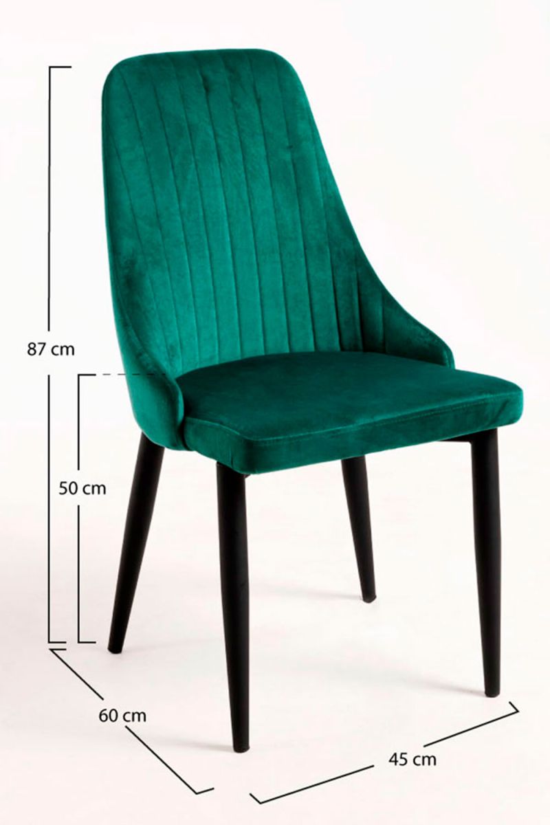 Cadeira Kan Veludo - Cadeiras Sala Jantar Cadeira Kan Veludo - Cadeiras Sala Jantar