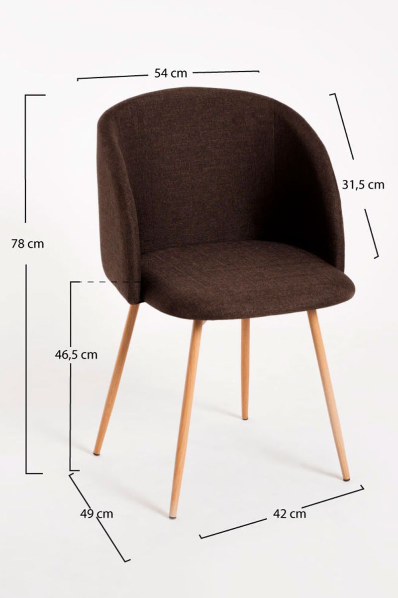 Cadeira Velt Tecido: La Cadeira de Sala de Jantar Definitiva Cadeira Velt Tecido: La Cadeira de Sala de Jantar Definitiva
