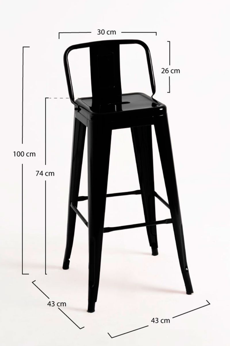 Banco Torix Encosto - o Banco Alto Ideal para sua Cozinha Banco Torix Encosto - o Banco Alto Ideal para sua Cozinha