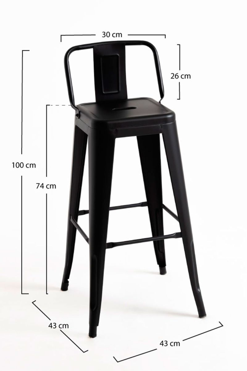 Banco Torix Encosto - o Banco Alto Ideal para sua Cozinha Banco Torix Encosto - o Banco Alto Ideal para sua Cozinha