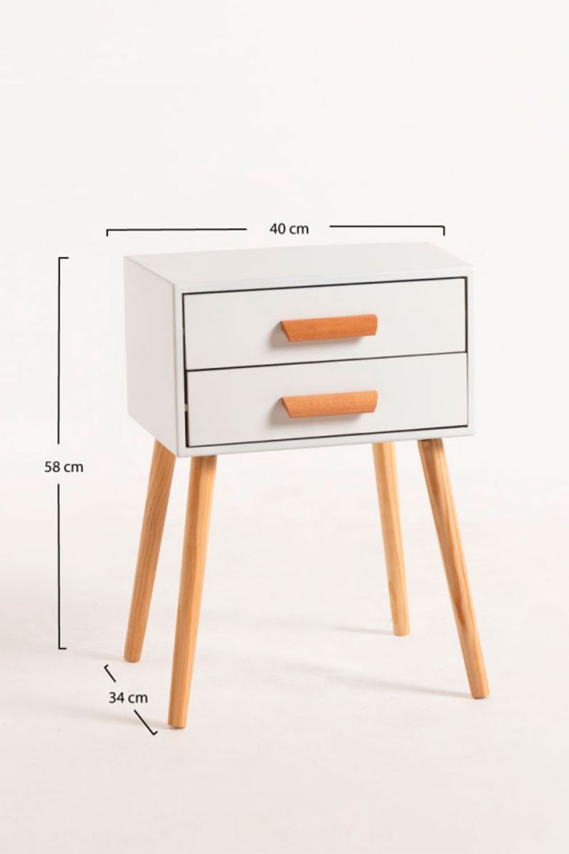 Mesa Nat 2 Gavetas Mesa Nat 2 Gavetas