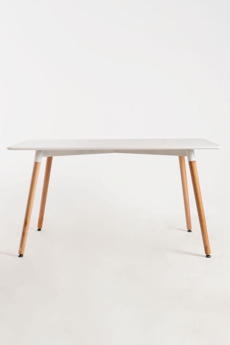Conjunto Mesa Tower Retangular 120 x 80 cm Branca e Pack 4 Cadeiras Synk Basic - Ofertas Black Friday Conjunto Mesa Tower Retangular 120 x 80 cm Branca e Pack 4 Cadeiras Synk Basic - Ofertas Black Friday