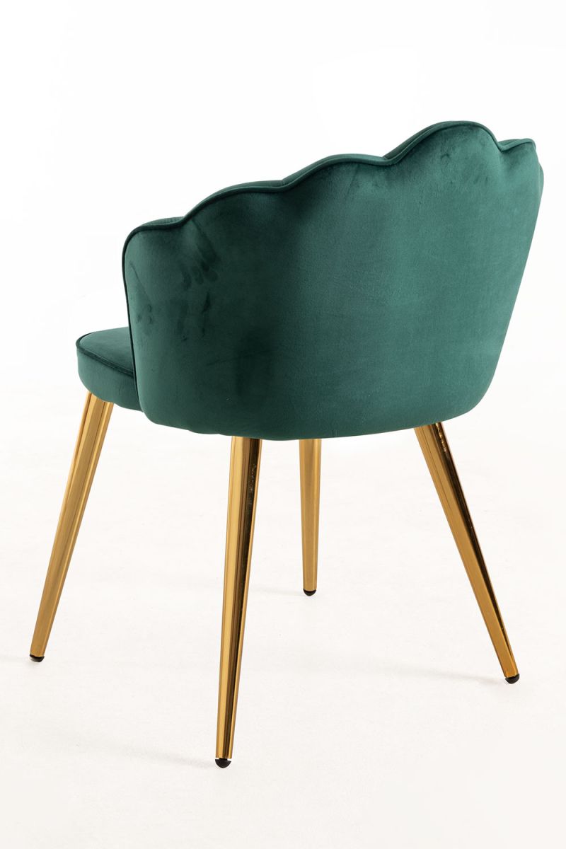 Cadeira Blume Gold Veludo - Cadeiras Sala Jantar Cadeira Blume Gold Veludo - Cadeiras Sala Jantar