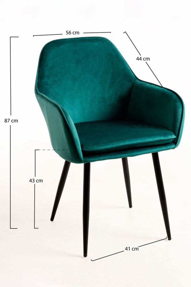 Cadeira Chic Black - Cadeiras Sala Jantar