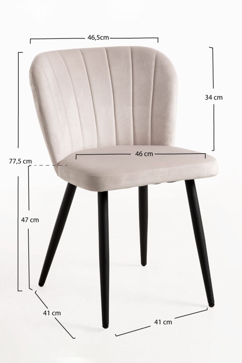 Cadeira Luk Veludo - Cadeiras Sala Jantar Cadeira Luk Veludo - Cadeiras Sala Jantar