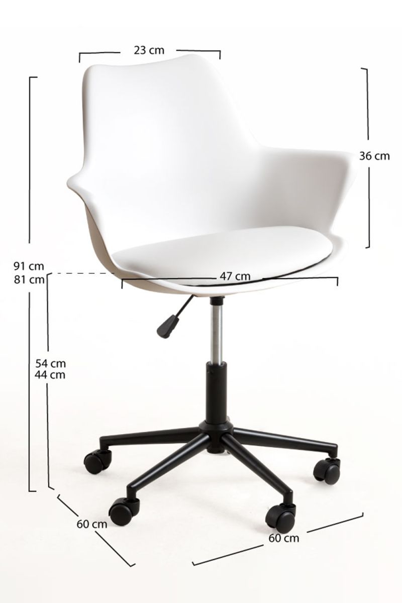 Cadeira Synk Office - a Cadeira de Escritório com desenho Nórdico Cadeira Synk Office - a Cadeira de Escritório com desenho Nórdico