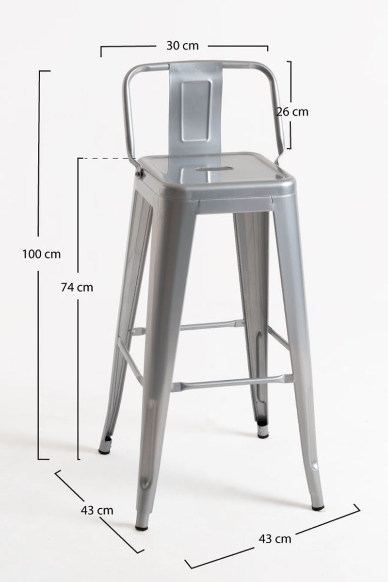 Banco Torix Encosto - o Banco Alto Ideal para sua Cozinha Banco Torix Encosto - o Banco Alto Ideal para sua Cozinha