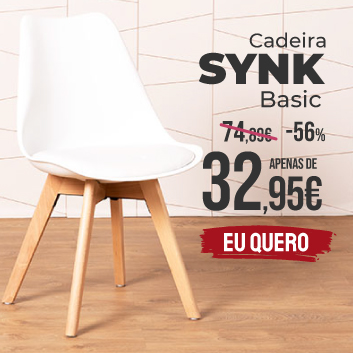 Com esta oferta para sala jantar nao podera resistir: Cadeira Synk Basic