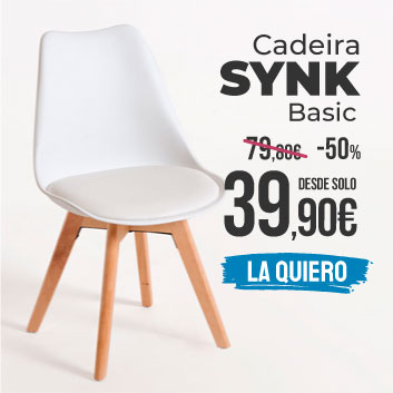Com esta oferta para sala jantar nao podera resistir: Cadeira Synk Basic
